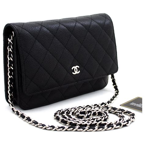 sac pochette chanel noir